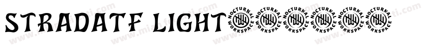 StradaTF Light字体转换
